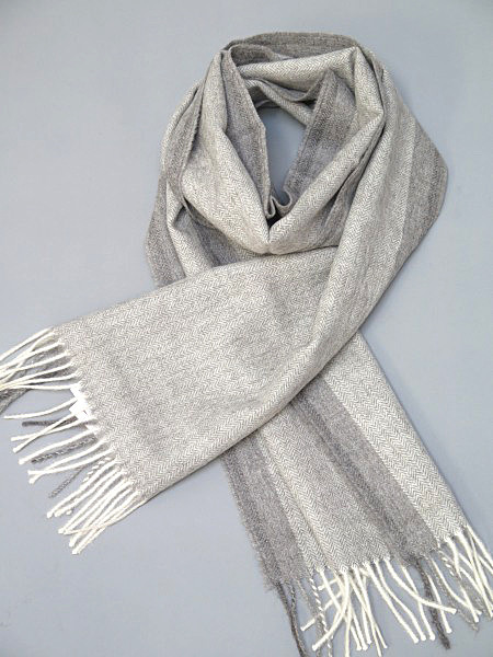 Kuna Gray Alpaca Scarf Kuna Gray Alpaca Scarf