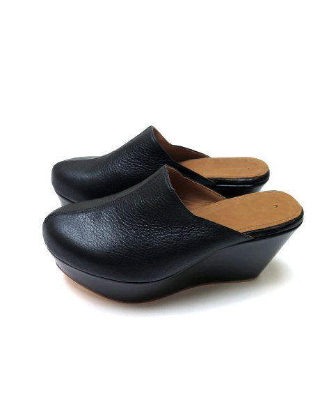 THE PALATINES Lacuna Geometric Wedge Clog THE PALATINES Lacuna Geometric Wedge Clog