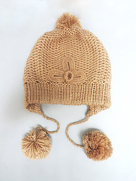Pom Hat With Floret Pom Hat With Floret