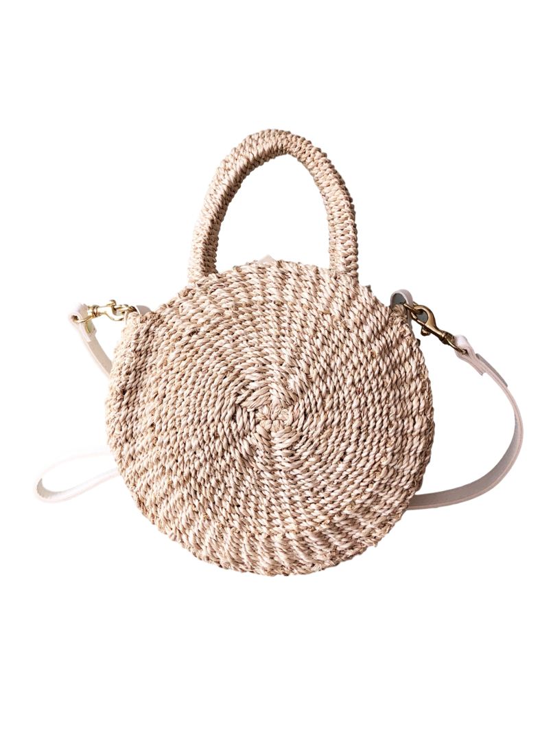 かごバッグ/ストローバッグ CLARE VIVIER Alice Maison Tote Clare V. Petite Alice Maison Tote - Creme | Garmentory