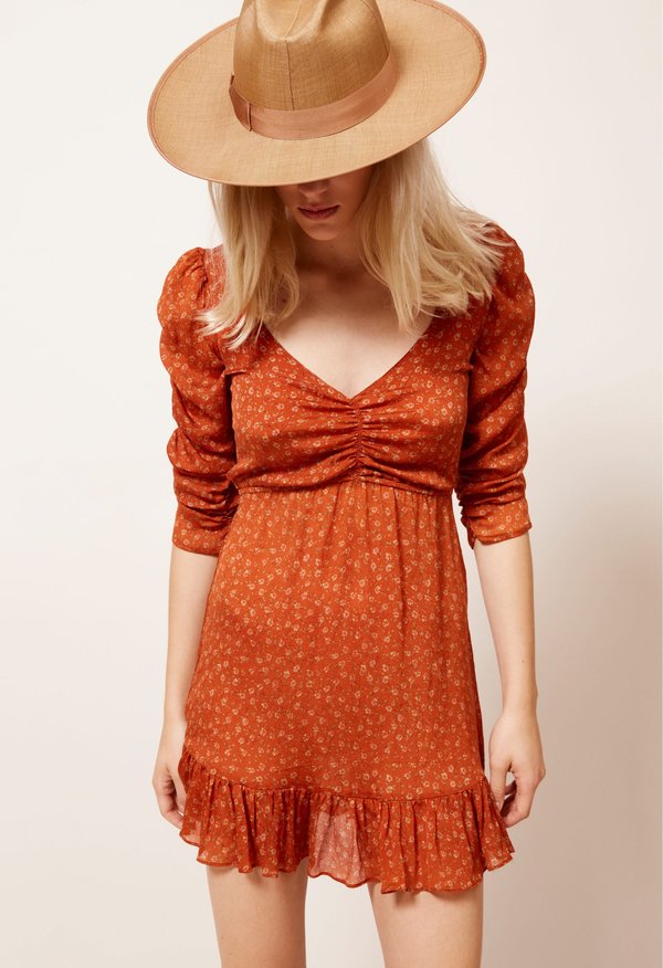 open lace back dress Francesca Dress – Abstracto Clothing main image 0