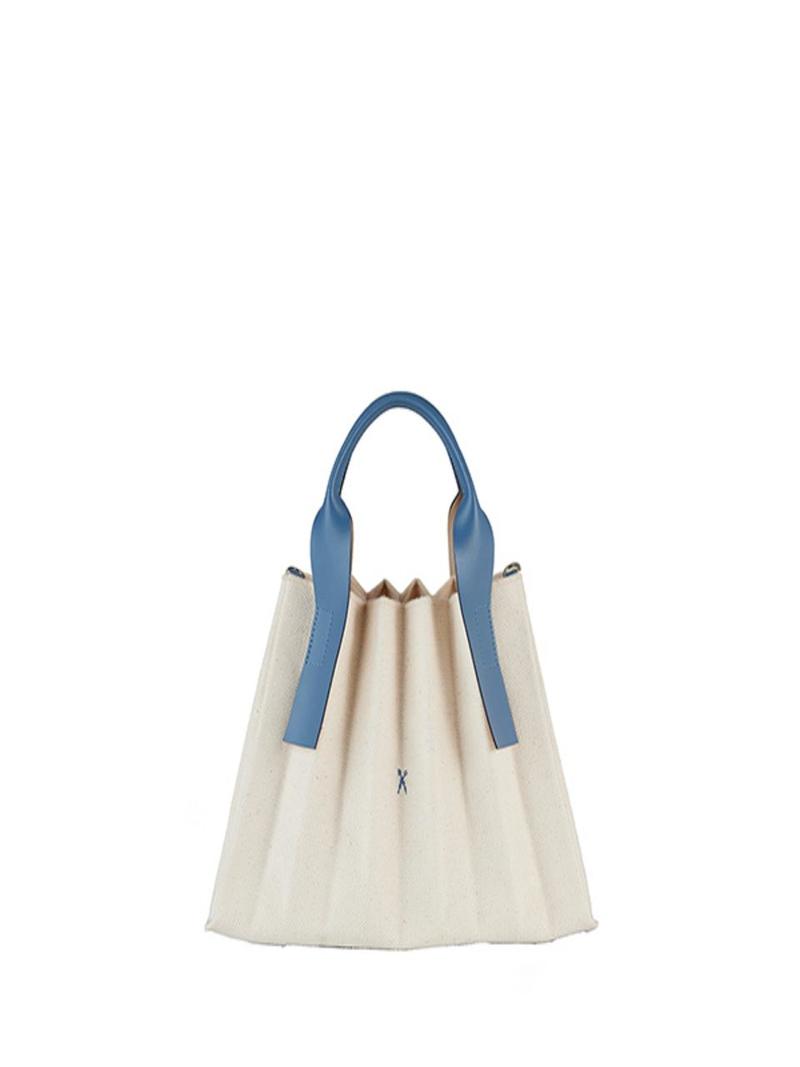 Joseph & Stacey Lucky Pleats Canvas Bag | Garmentory