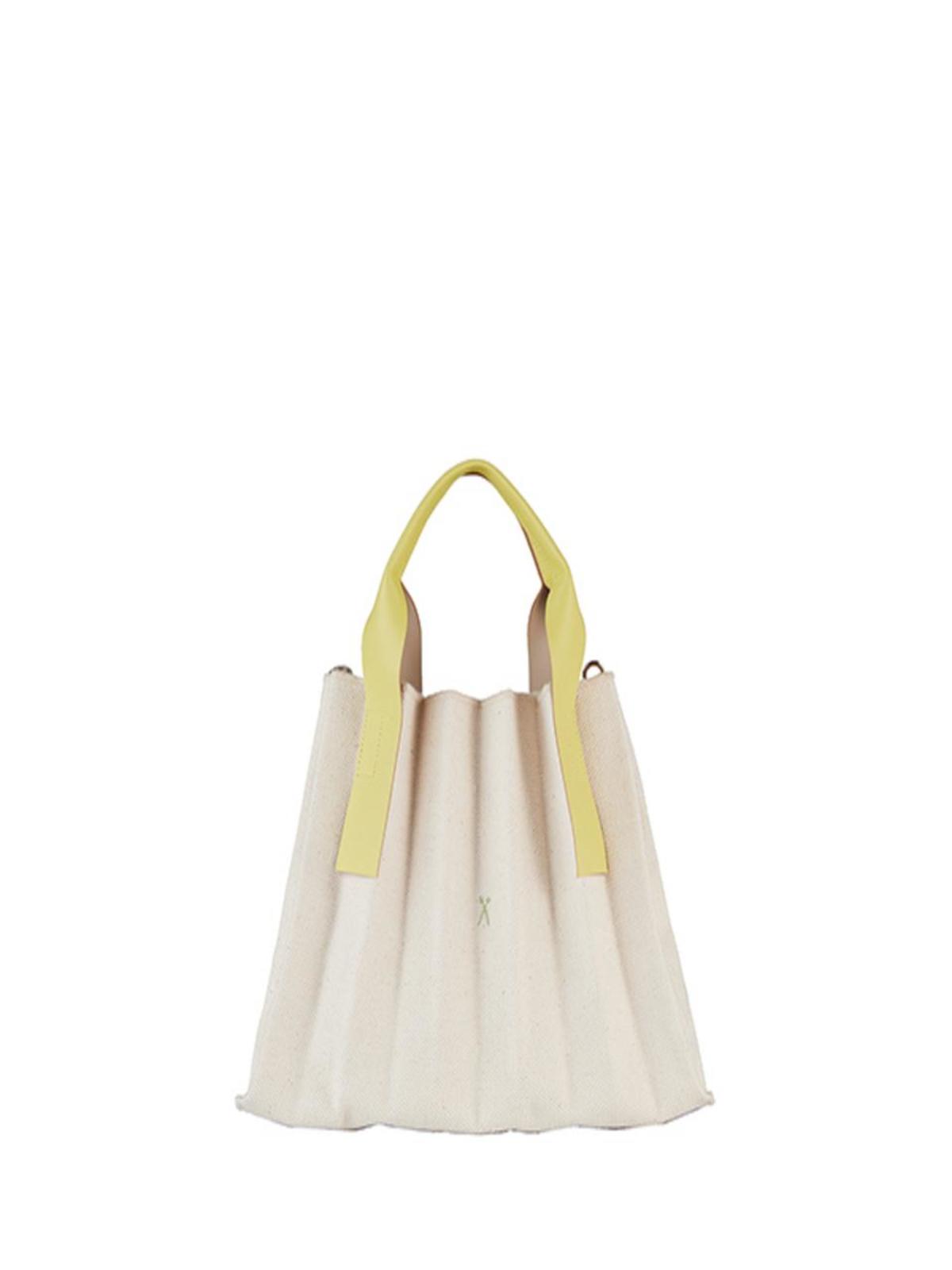 Joseph & Stacey Lucky Pleats Canvas Bag | Garmentory