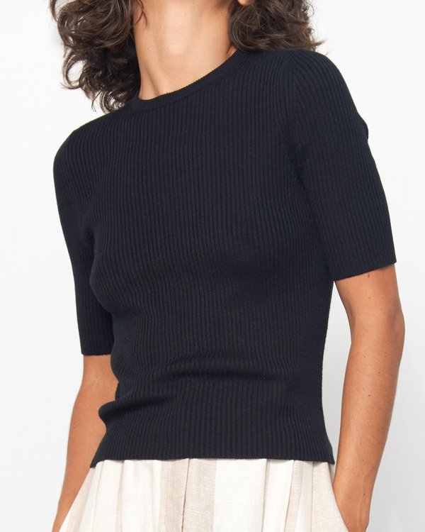 Mara Hoffman Marla Sweater - Black Mara Hoffman Marla Sweater - Black
