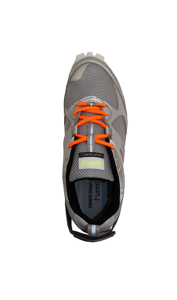 JUUN.J VOLUME TRAINERS - Silver | Garmentory