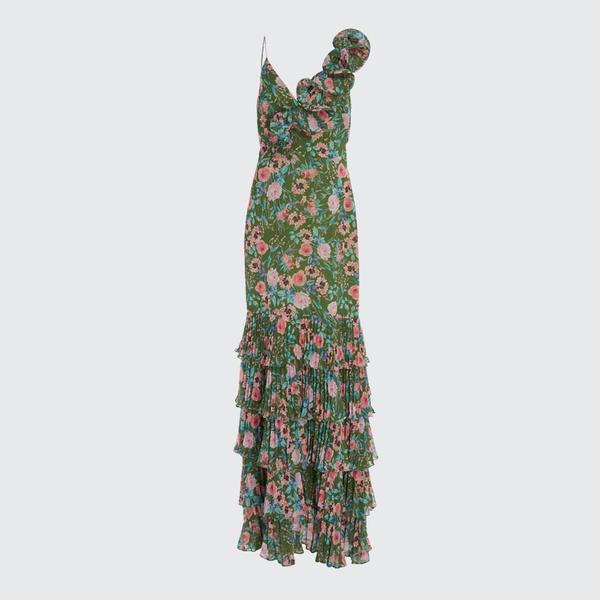 Amur Esme Gown - green on Garmentory