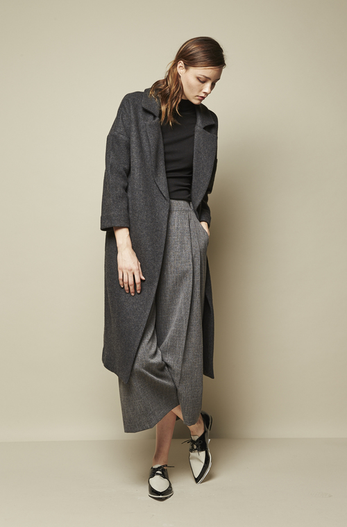 DROPPED SHOULDER OVERSIZED LONG COAT DROPPED SHOULDER OVERSIZED LONG COAT