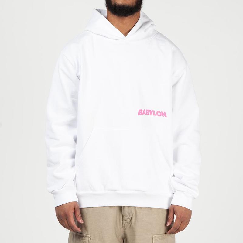 Babylon Sabbath Pullover Hoodie - White | Garmentory