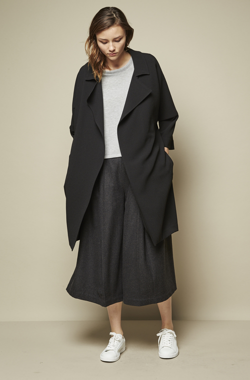 RELAXED FIT COCOON COAT RELAXED FIT COCOON COAT