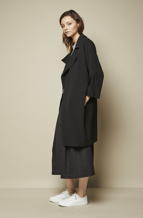 RELAXED FIT COCOON COAT RELAXED FIT COCOON COAT