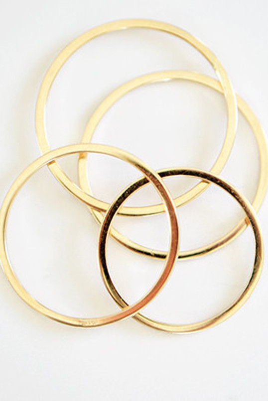 Kristen Elspeth Gold Thread Ring Kristen Elspeth Gold Thread Ring