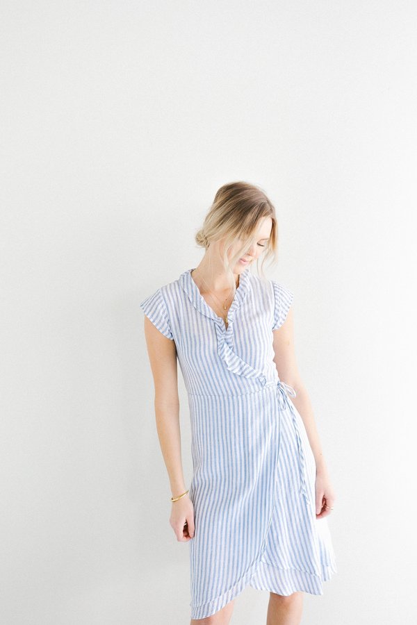 Rails Louisa dress - Bluebell Stripe | Garmentory Rails Louisa dress - Bluebell Stripe | Garmentory