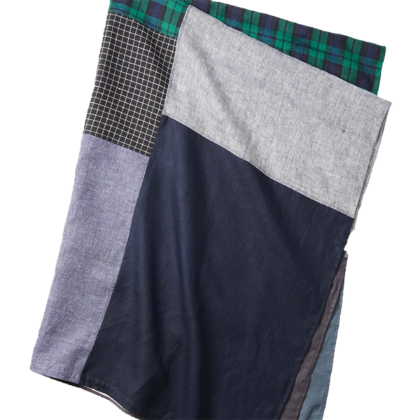 Fog Linen Work PATCHWORK TABLECLOTH - LINEN Fog Linen Work PATCHWORK TABLECLOTH - LINEN