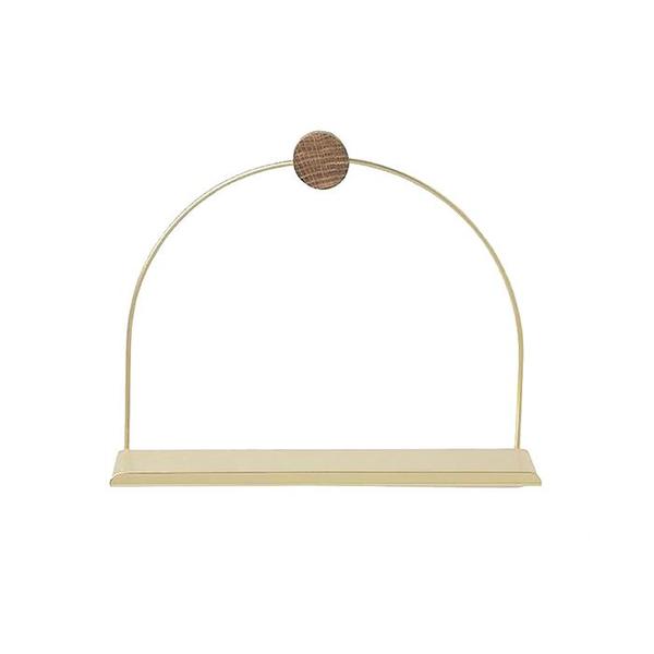 Ferm Living Bathroom Shelf - Brass Ferm Living Bathroom Shelf - Brass