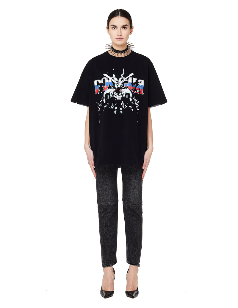 VETEMENTS 19SS RUSSIA & AMERICA Tシャツ VETEMENTS 19SS RUSSIA & AMERICA Tシャツ (VETEMENTS/Tシャツ