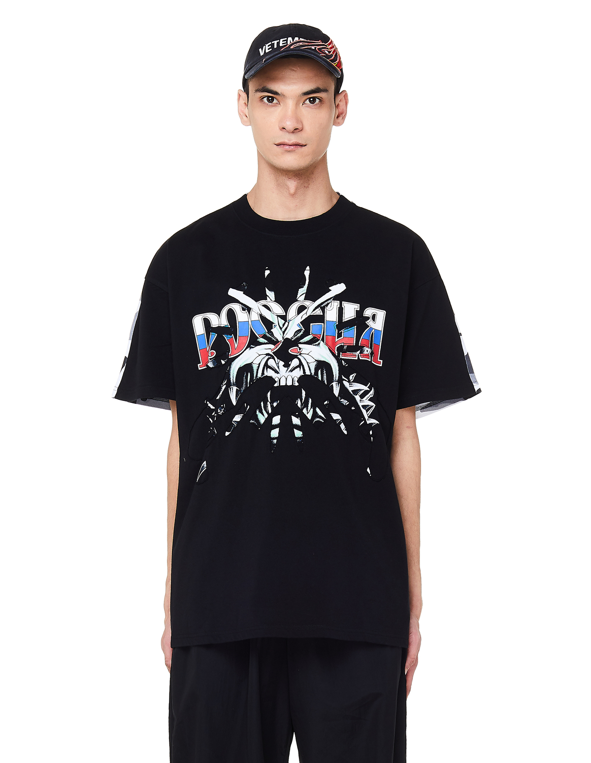 Vetements Russia & America Printed T-Shirt | Garmentory