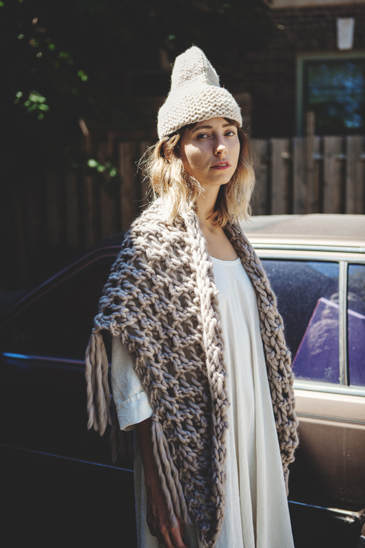 good night, day Belleville shawl good night, day Belleville shawl