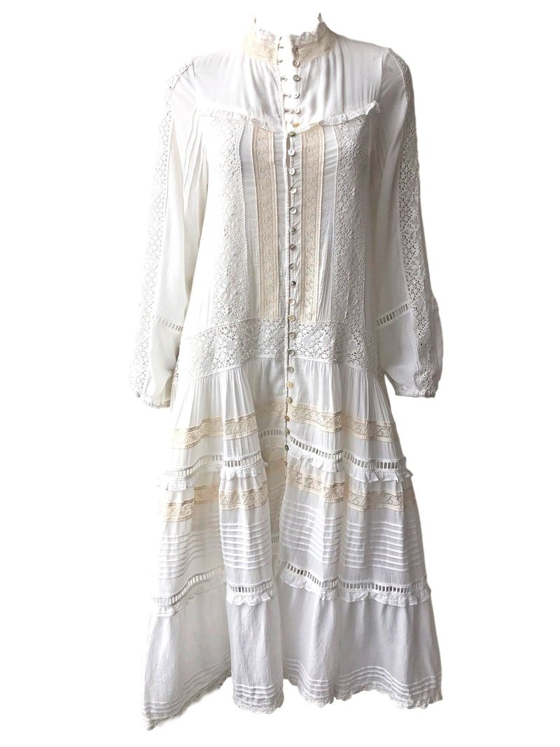 SPELL THE GYPSY COLLECTIVE Hanging Rock Gown White