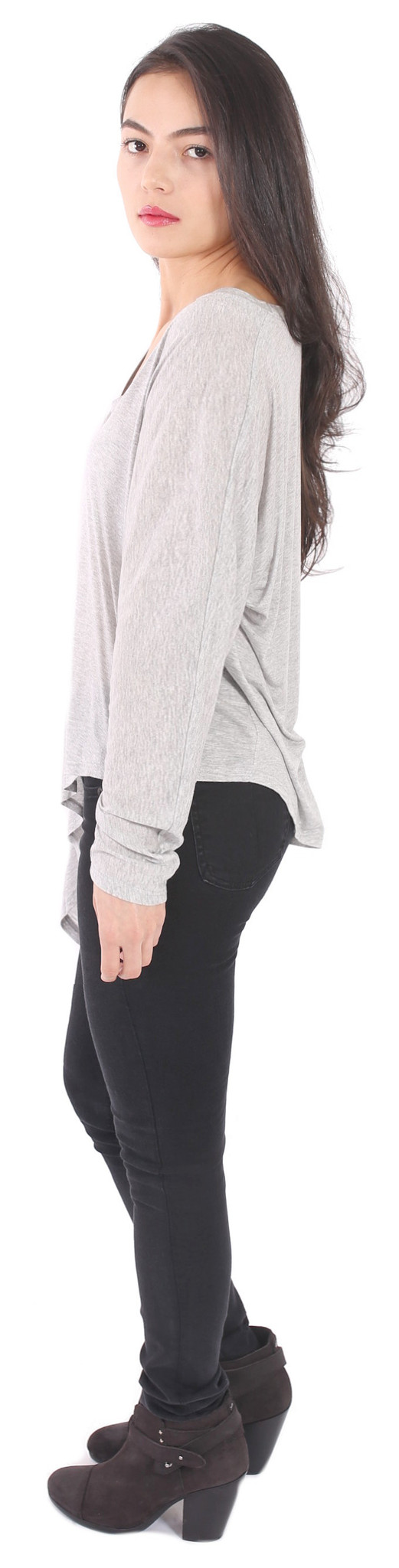 Lanston Asymmetrical Drape Tunic Lanston Asymmetrical Drape Tunic
