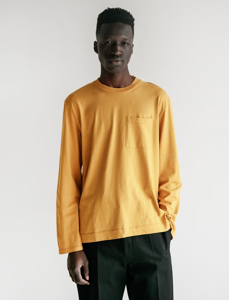 Our Legacy Box Longsleeve Army Jersey - Honey | Garmentory