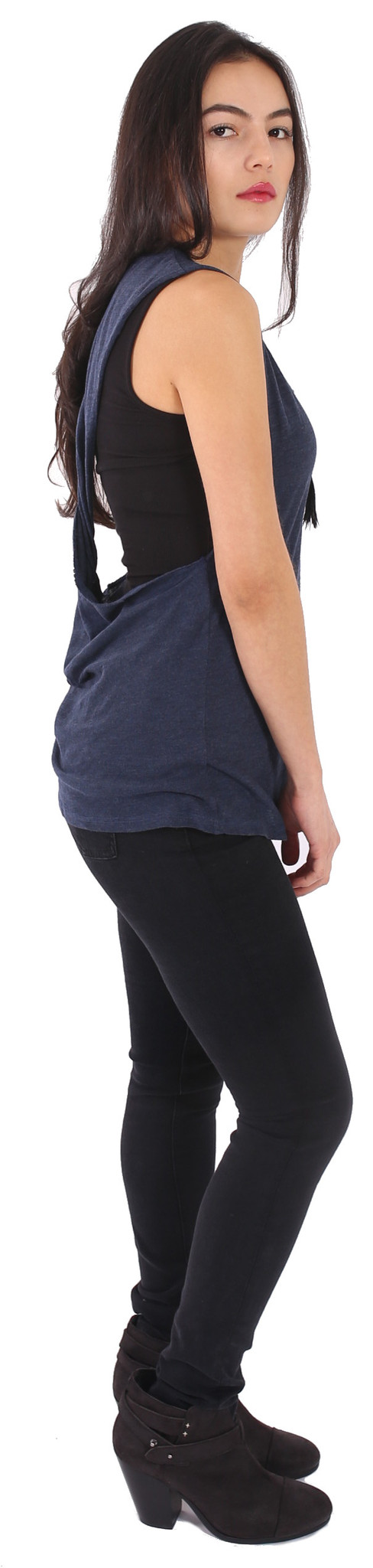 Lanston Twist Back Muscle Tee Lanston Twist Back Muscle Tee
