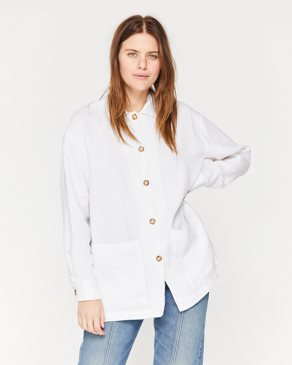 Esby Chelle Oversized Button Down Esby Chelle Oversized Button Down