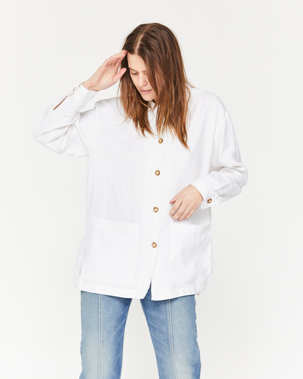 Esby Chelle Oversized Button Down Esby Chelle Oversized Button Down