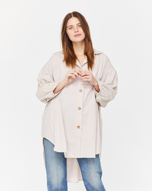 Esby Chelle Oversized Button Down Esby Chelle Oversized Button Down