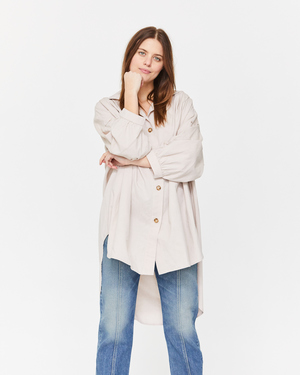 Esby Chelle Oversized Button Down Esby Chelle Oversized Button Down
