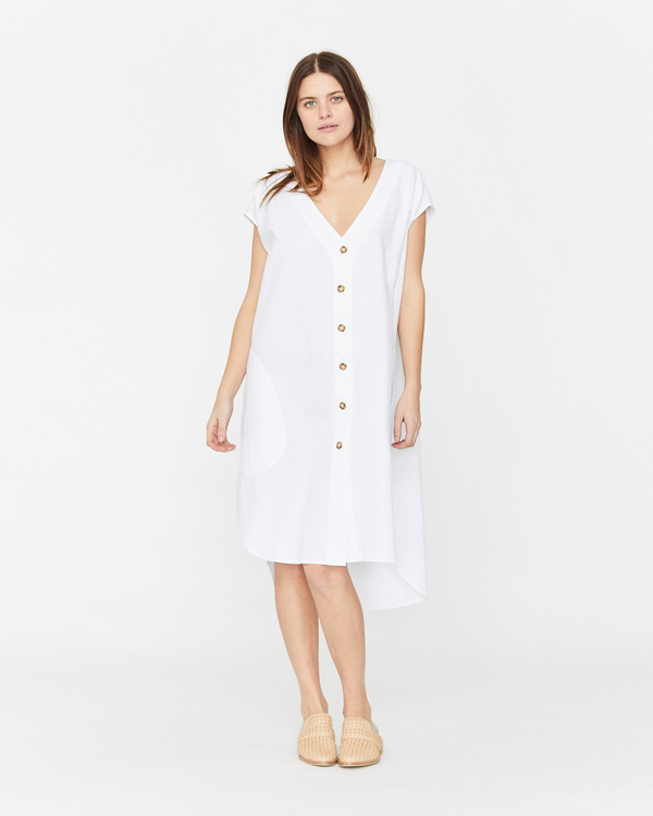 Esby Delphine Button Down Dress Esby Delphine Button Down Dress