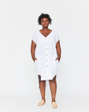 Esby Delphine Button Down Dress Esby Delphine Button Down Dress