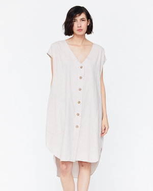 Esby Delphine Button Down Dress Esby Delphine Button Down Dress