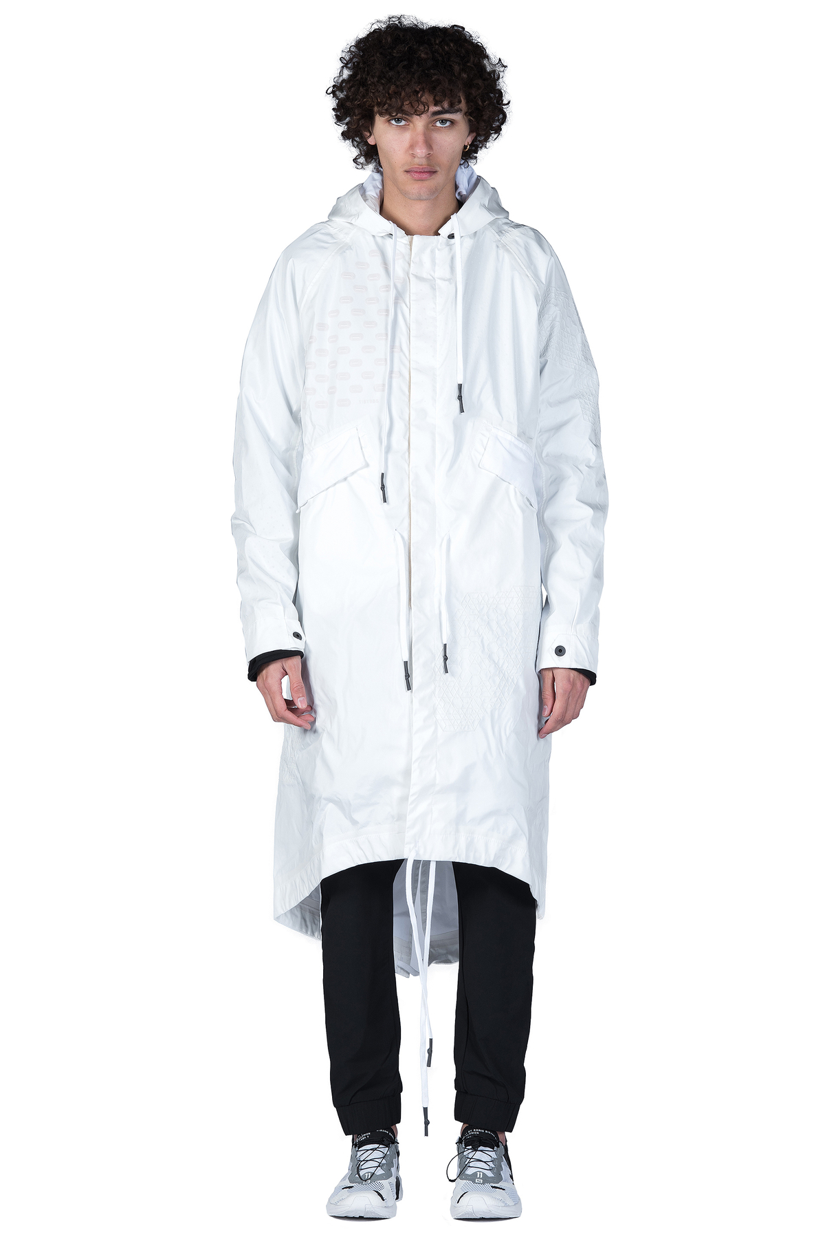ジャケット・アウター 11 by boris bidjan saberi hooded coat 11 by Boris Bidjan Saberi Hooded Parka Coat | Garmentory