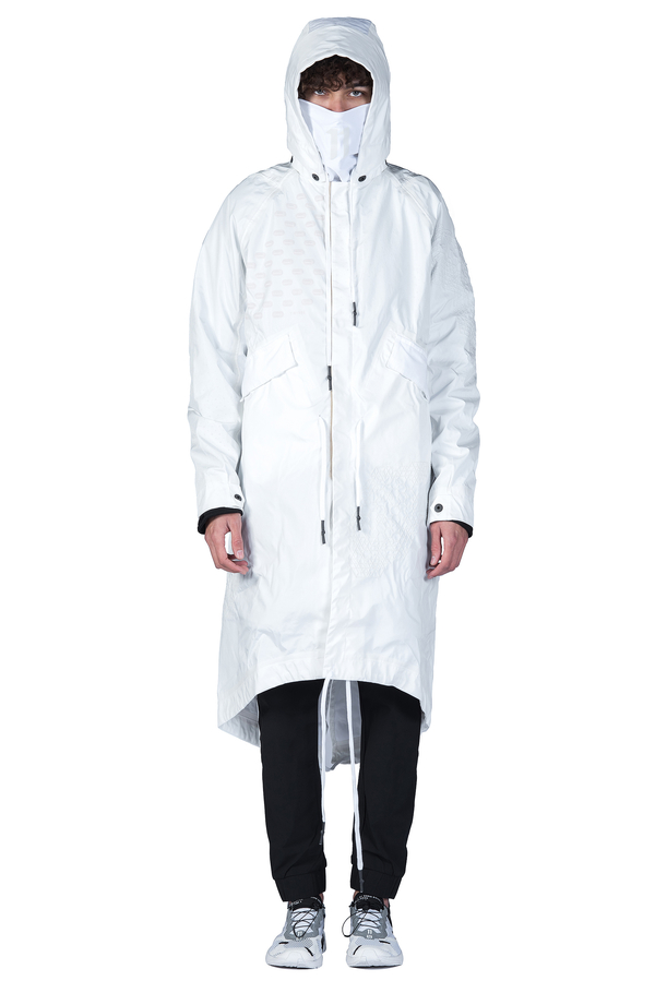 11 by Boris Bidjan Saberi Hooded Parka Coat | Garmentory