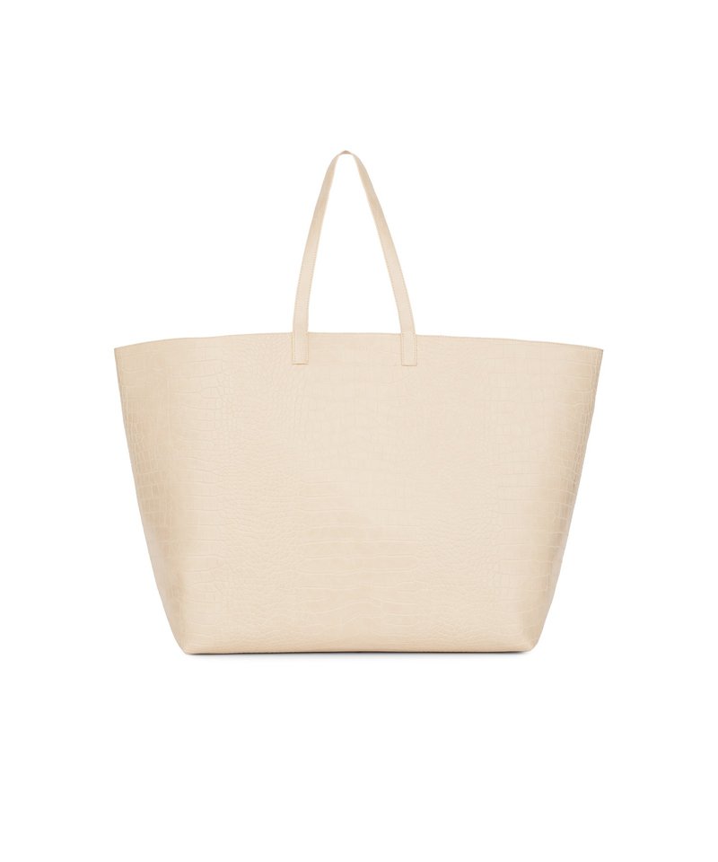 Nanushka SAHARA Oversized tote bag - Creme | Garmentory