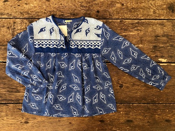 Matta NY Zaira Shell Top - Turkish Blue Matta NY Zaira Shell Top - Turkish Blue