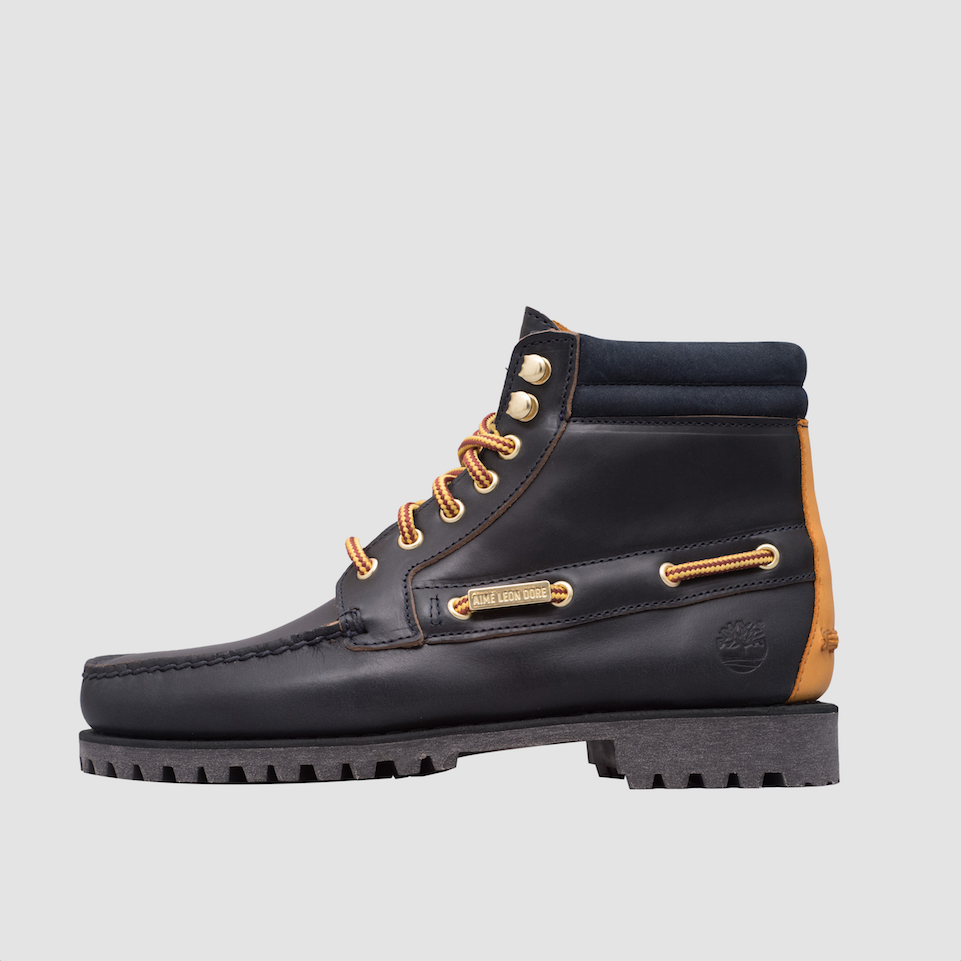 Aimé Leon Dore ALD x Timberland 7 Eye Lug Sole, Navy | Garmentory