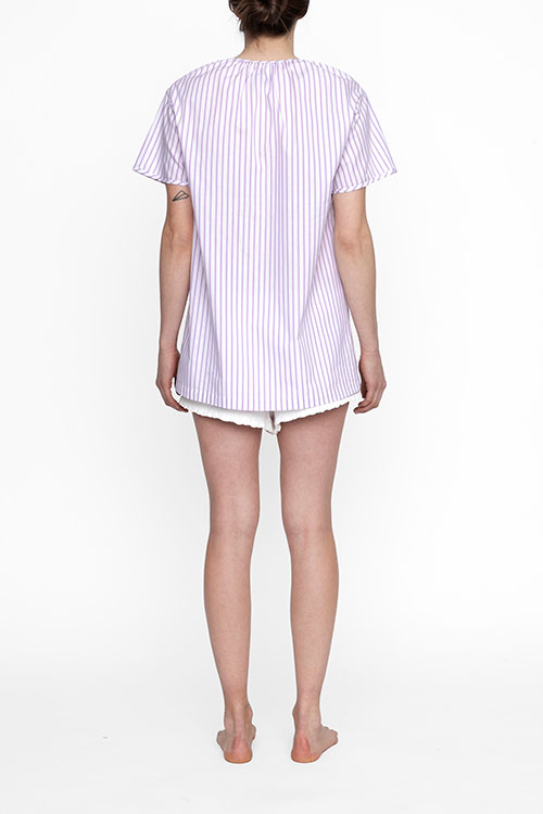 The Sleep Shirt Short Sleeve Nightshirt Raspberry The Sleep Shirt Short Sleeve Nightshirt Raspberry