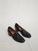 Hey Jude Vintage Leather Loafers - Onyx - Thumbnail 1