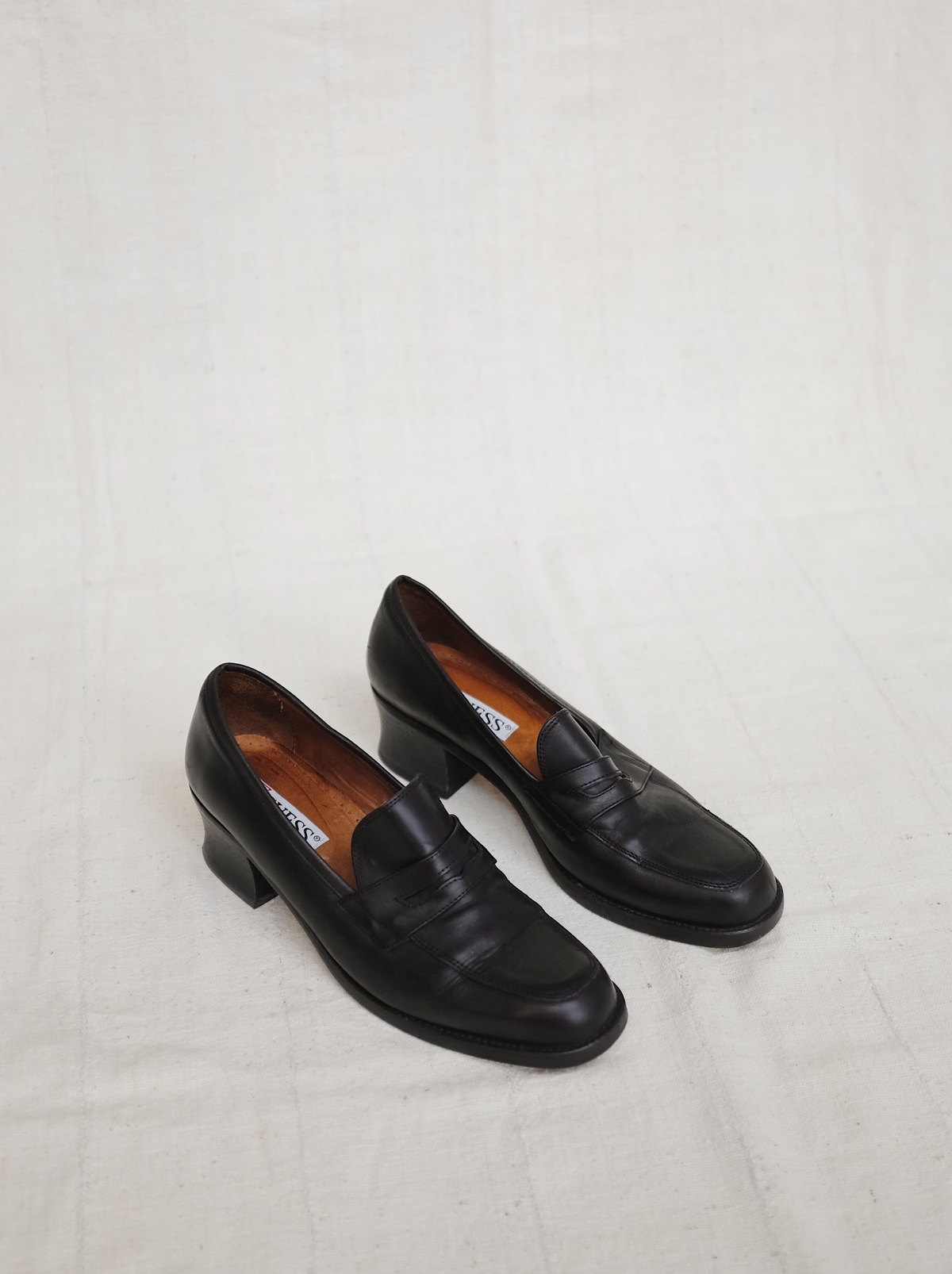 Hey Jude Vintage Leather Loafers - Onyx - Image 1 of 3