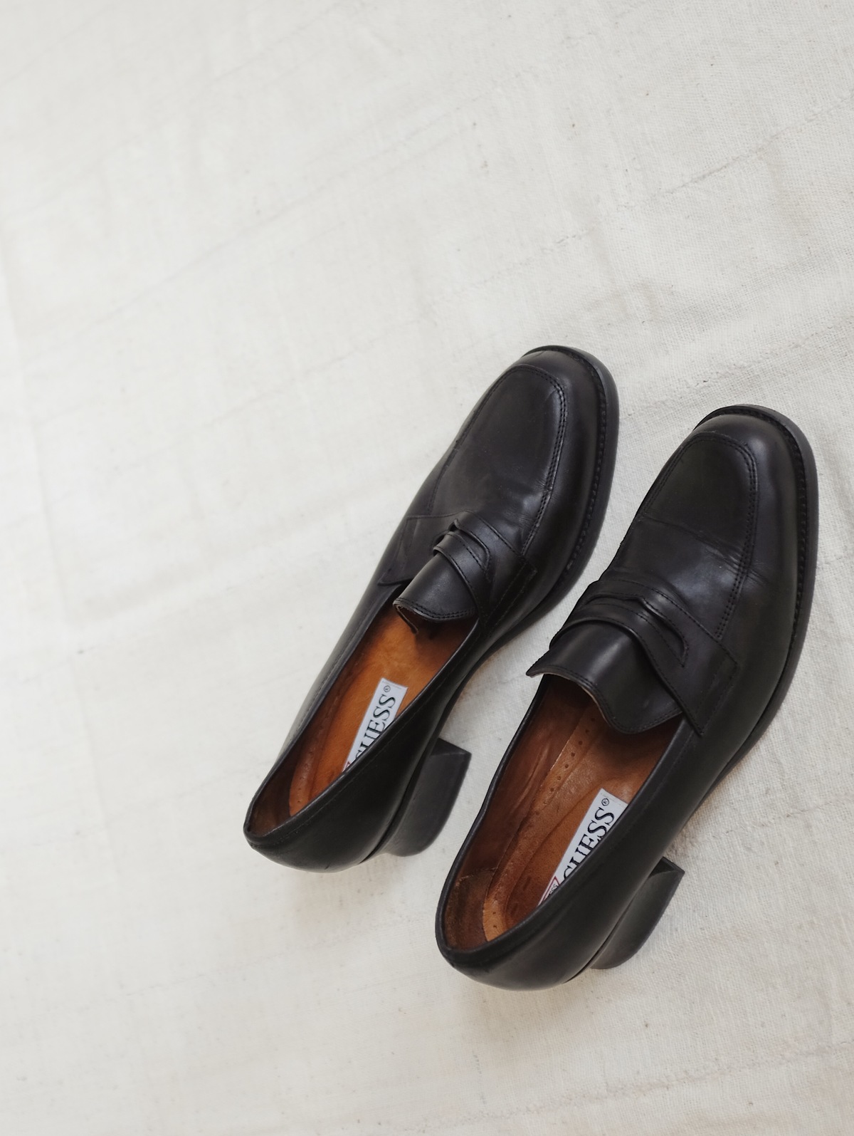 Hey Jude Vintage Leather Loafers - Onyx - Image 3 of 3