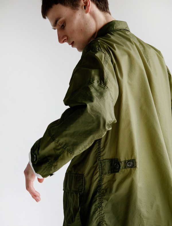 Engineered Garments Nylon Micro Ripstop BDU Jacket - Olive