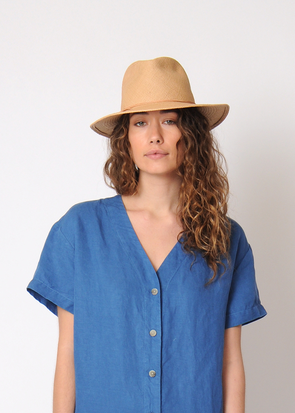Brookes Boswell Prescott hat - tan | Garmentory display picture 3
