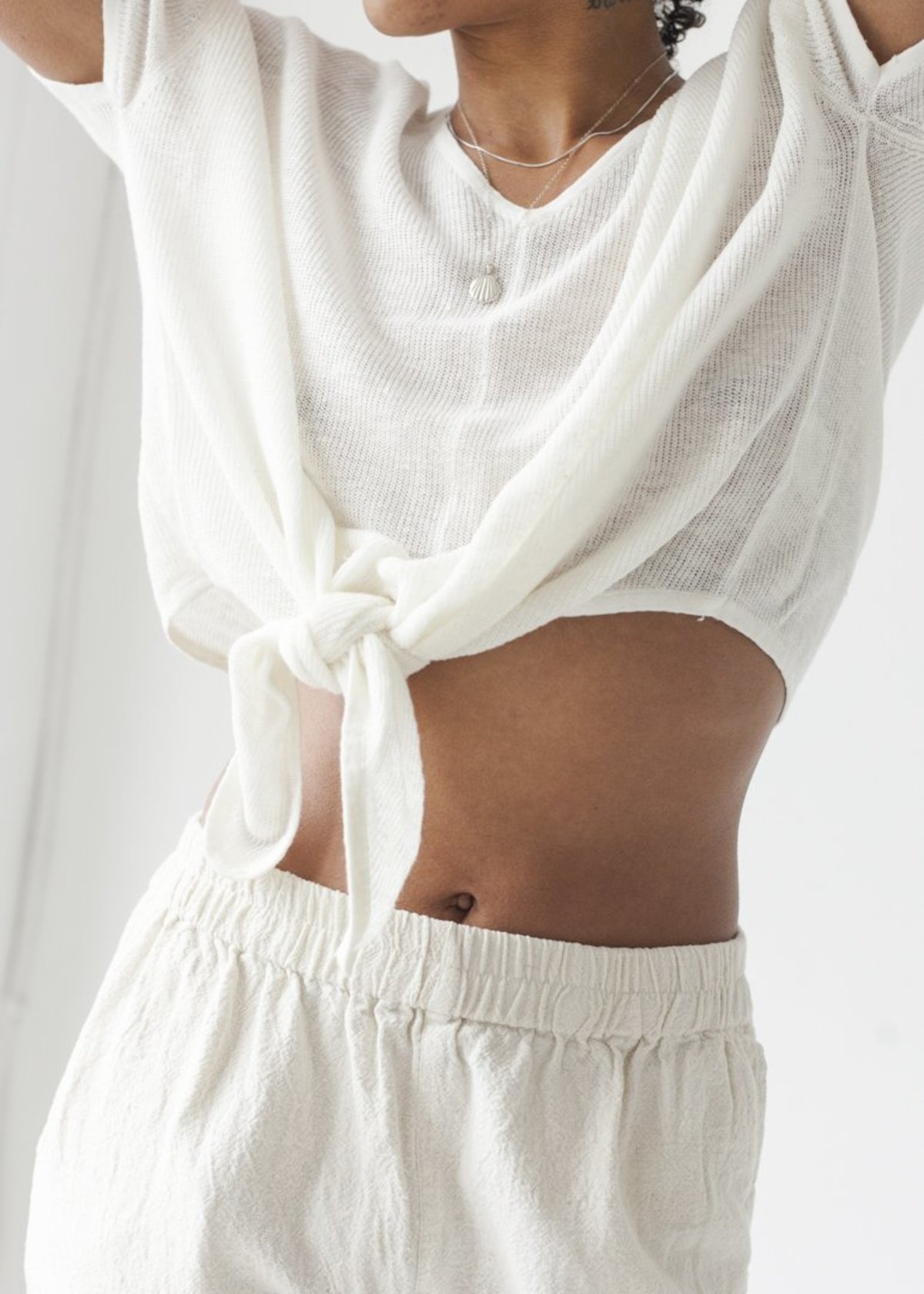 Line Knitwear Birdie - Ivory - Image 4 of 4