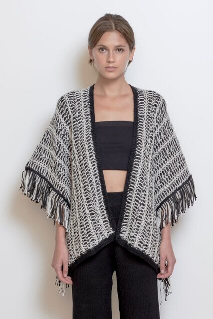 Eleven Six Hanni Poncho Eleven Six Hanni Poncho
