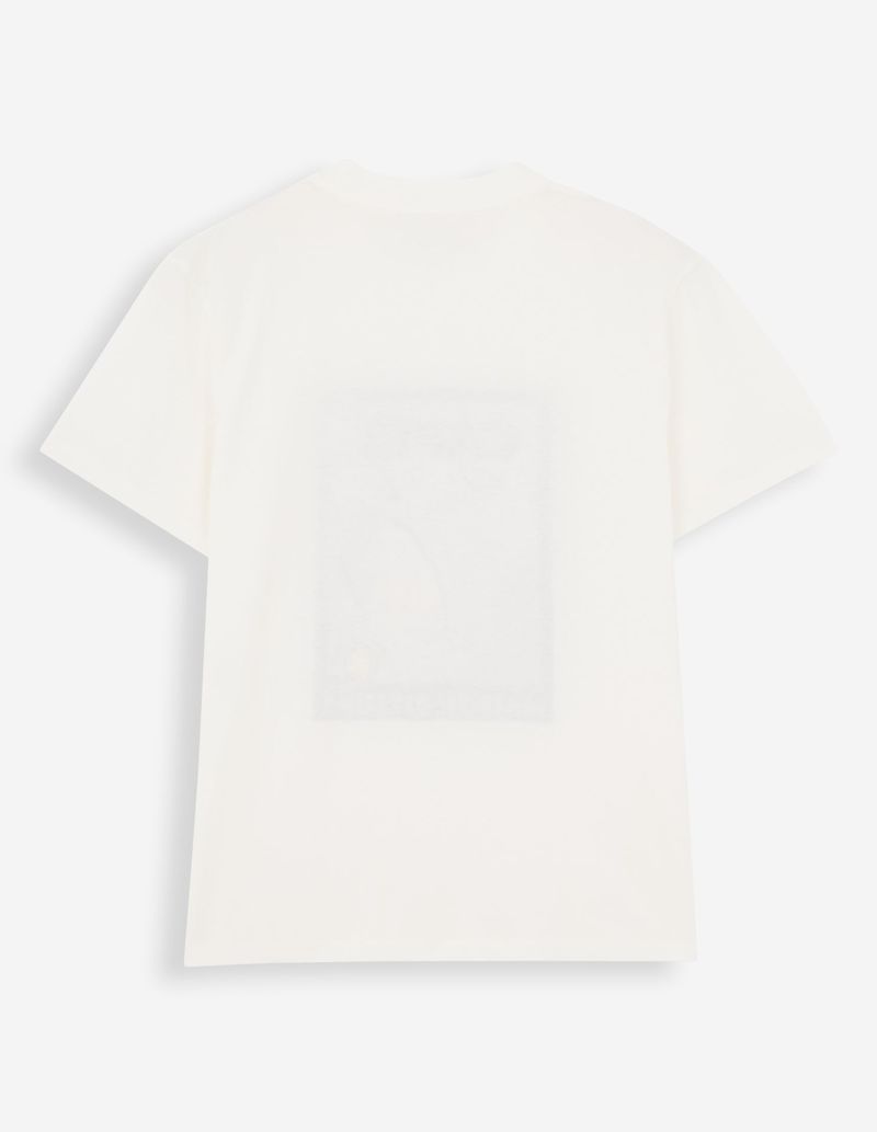 Maison Kitsune Locandina Tee Shirt - Ecru