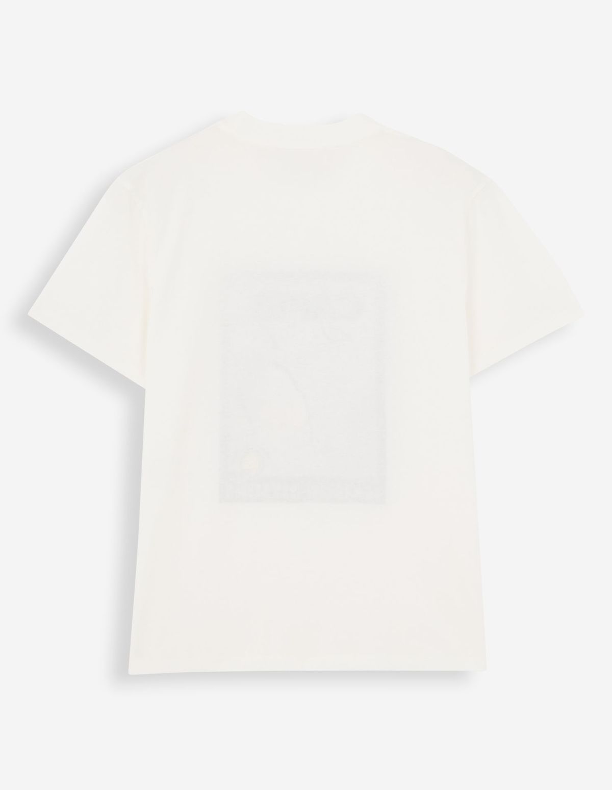 Maison Kitsune Locandina Tee Shirt - Ecru - Image 4 of 5