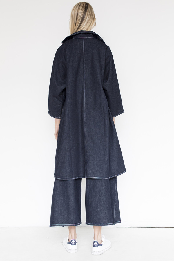 Shaina Mote Denim Swing Trench Shaina Mote Denim Swing Trench