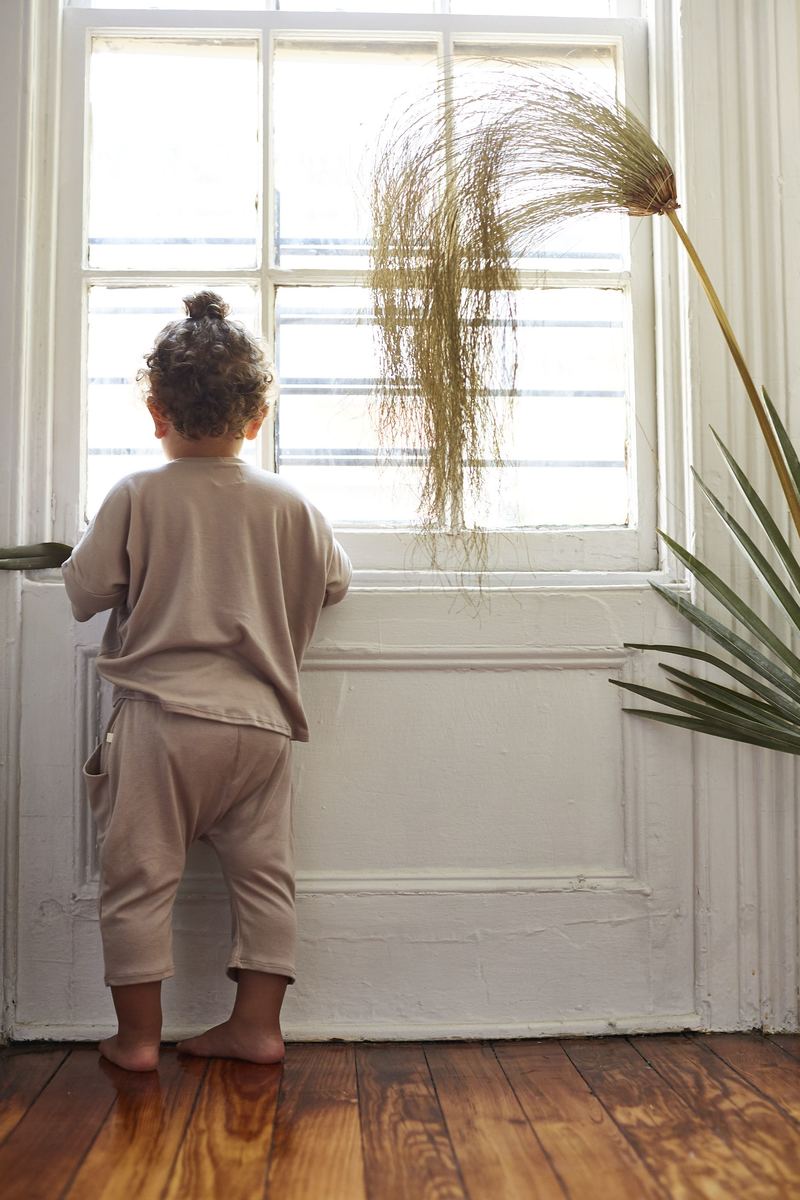 KIDS Bacabuche Oversized T-Shirt - Fawn