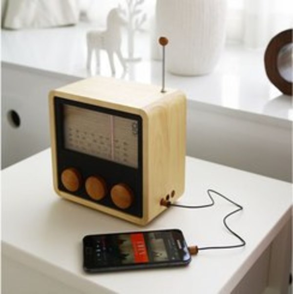 ◆ magno wooden radio WR-01/2B 木のラジオ ◆ ◇ magno wooden radio WR-01/2B 木のラジオ ◇